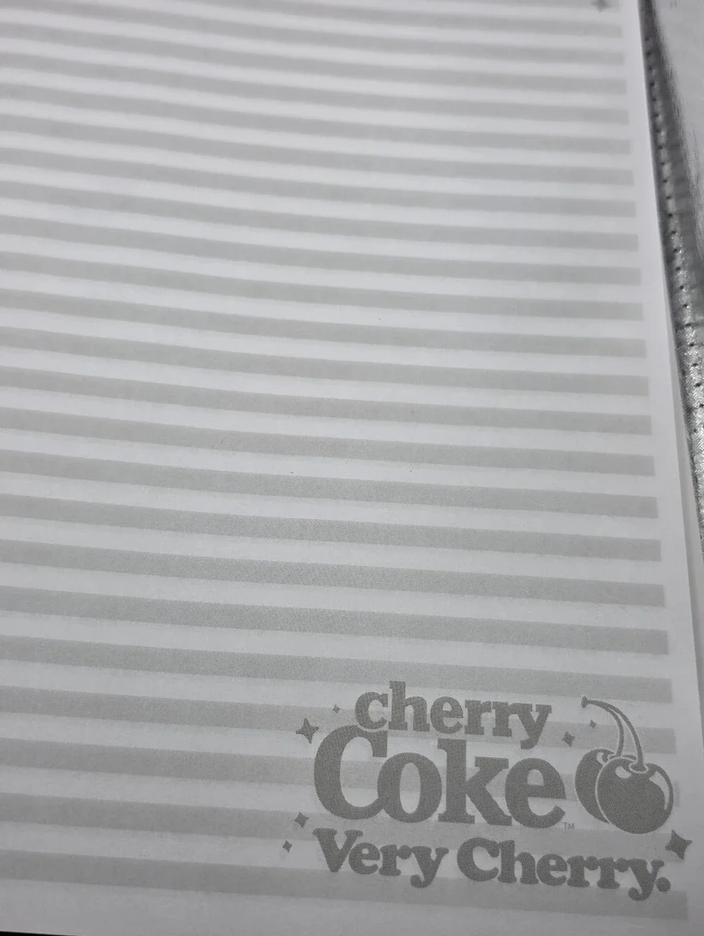 Cherry Coke Notebook